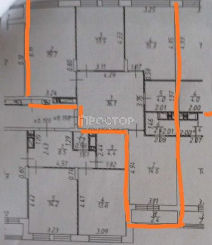 3-комнатная квартира, 86.8 м² - фото 8