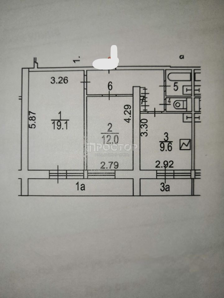 2-комнатная квартира, 51.2 м² - фото 8