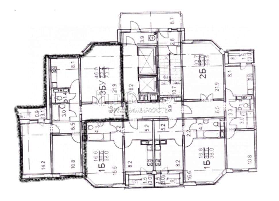 3-комнатная квартира, 73.3 м² - фото 11