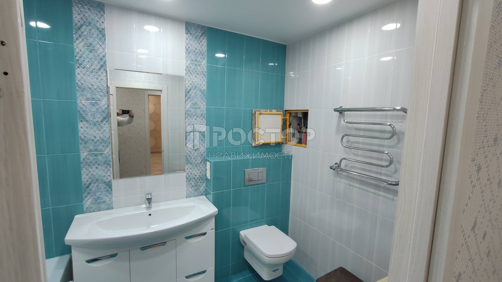 1-комнатная квартира, 45 м² - фото 7