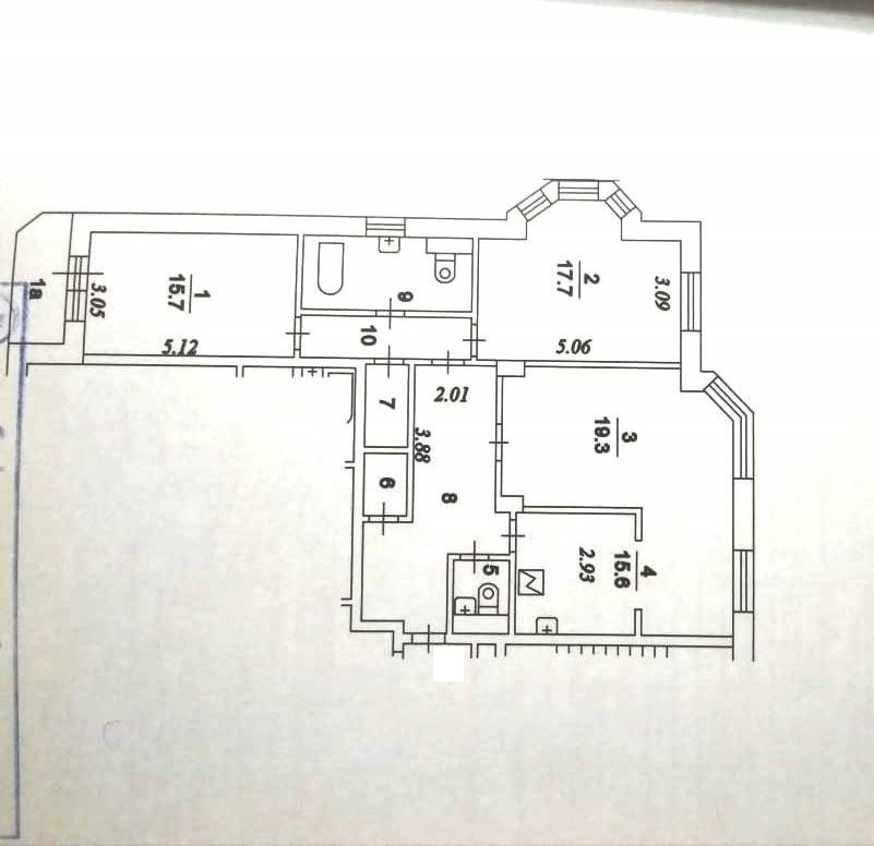 3-комнатная квартира, 100.5 м² - фото 16