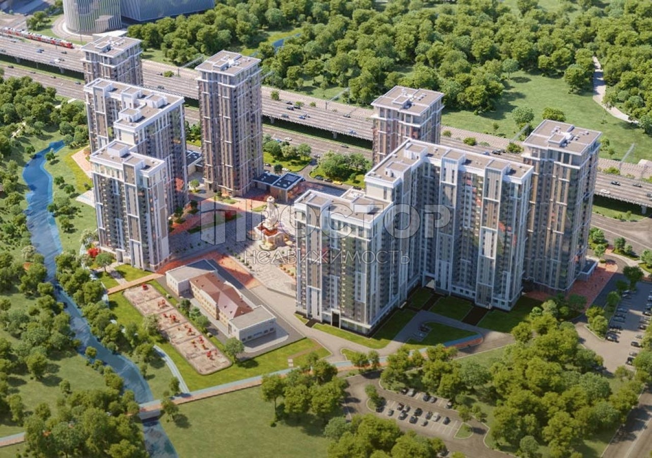 2-комнатная квартира, 66.82 м² - фото 2