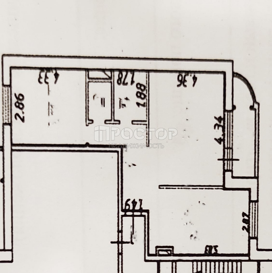 2-комнатная квартира, 60 м² - фото 19