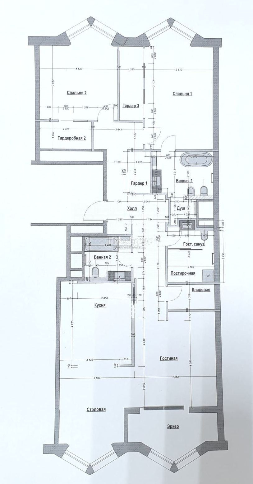 3-комнатная квартира, 151.9 м² - фото 10