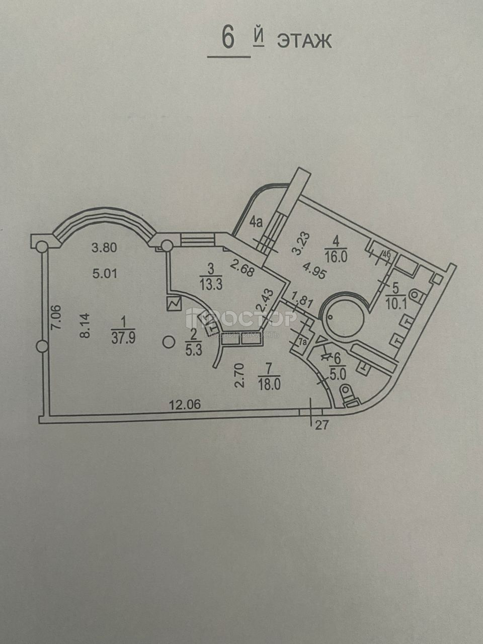 2-комнатная квартира, 107 м² - фото 15