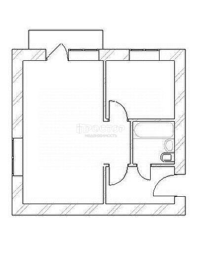 1-комнатная квартира, 30.5 м² - фото 7