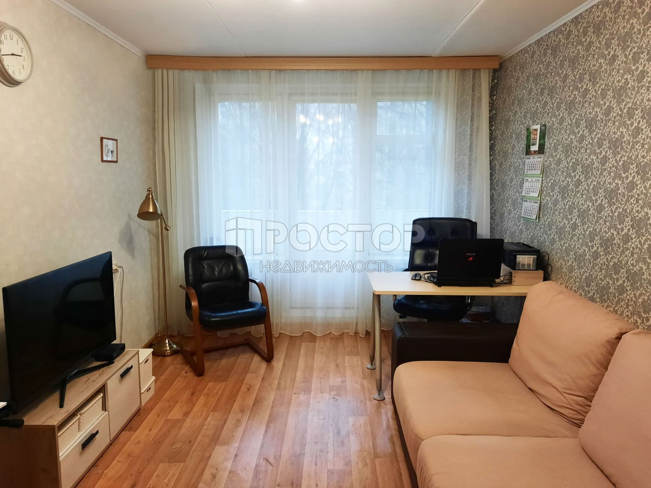 1-комнатная квартира, 30.9 м² - фото 3