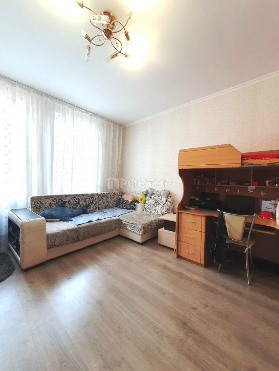 1-комнатная квартира, 38 м² - фото 3