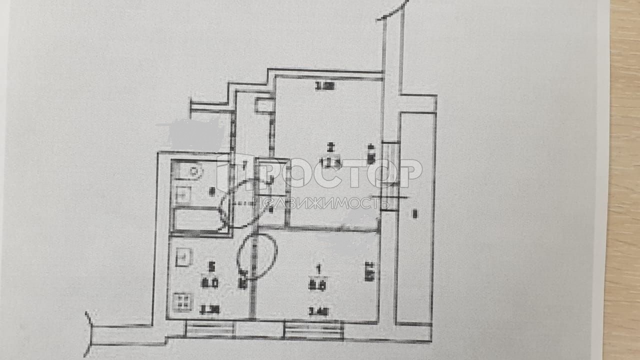 2-комнатная квартира, 34.3 м² - фото 23