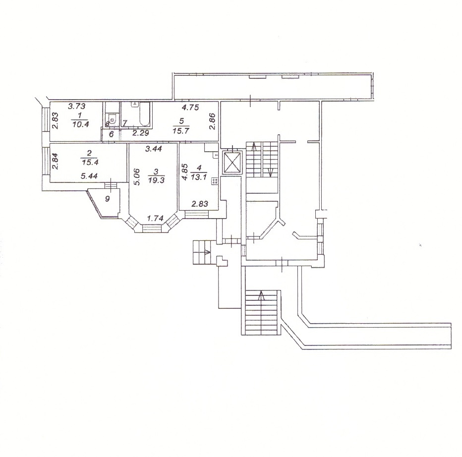 3-комнатная квартира, 81 м² - фото 16