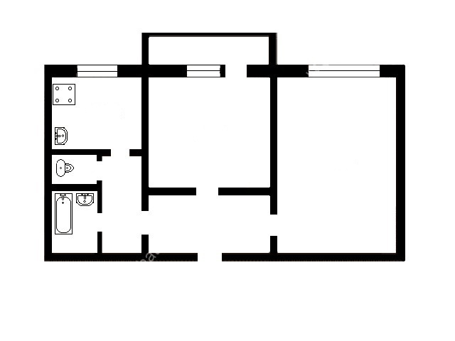 2-комнатная квартира, 46.3 м² - фото 7