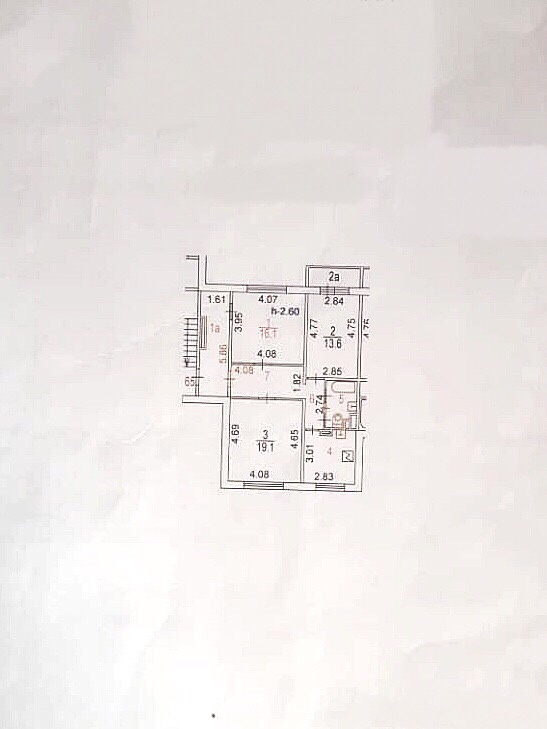 3-комнатная квартира, 83 м² - фото 27