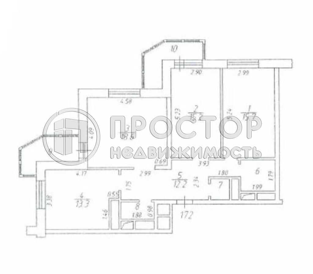 3-комнатная квартира, 81.2 м² - фото 15