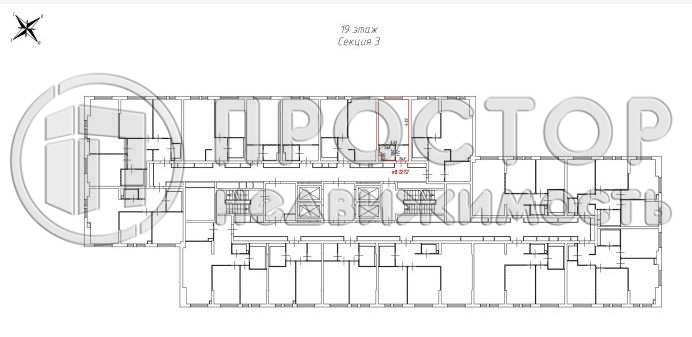 Студия, 21.4 м² - фото 66