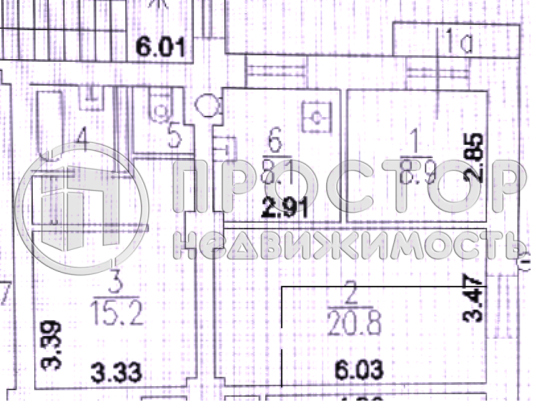 2-комнатная квартира, 59 м² - фото 7