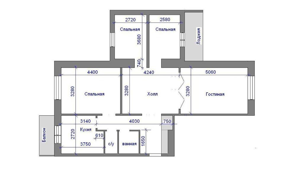 4-комнатная квартира, 96 м² - фото 4