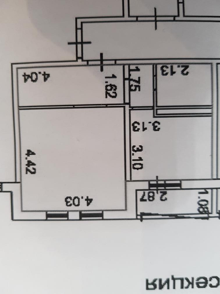 1-комнатная квартира, 39 м² - фото 2