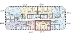 2-комнатная квартира, 60.8 м² - фото 25