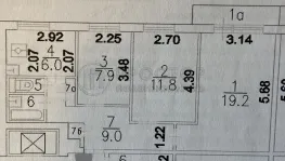 3-комнатная квартира, 57.8 м² - фото 39