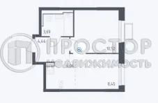 2-комнатная квартира, 31.18 м² - фото 9