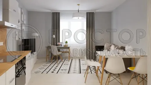 3-комнатная квартира, 68.61 м² - фото 5