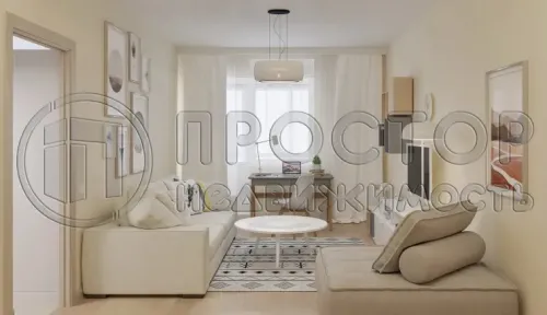 3-комнатная квартира, 68.61 м² - фото 6