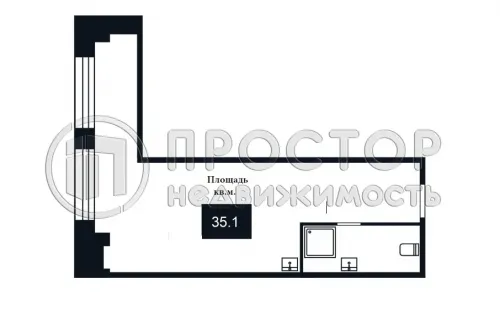 Коммерческая недвижимость (свободного назначения), 35.1 м² - фото 24