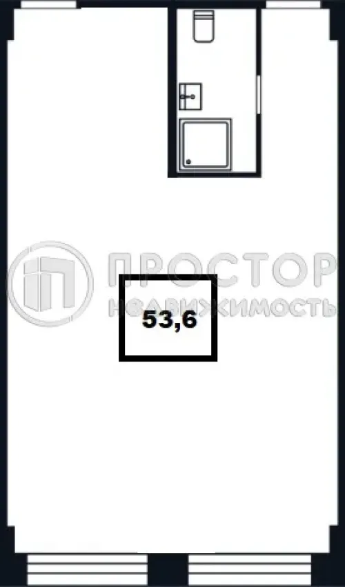 Коммерческая недвижимость (офисное), 53.6 м² - фото 5