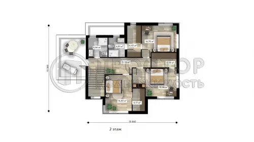 Дом, 195 м² - фото 9