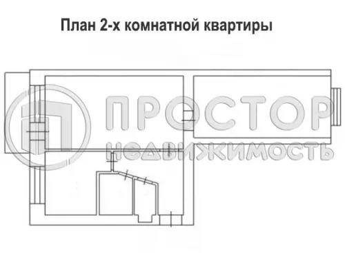 2-комнатная квартира, 44 м² - фото 22