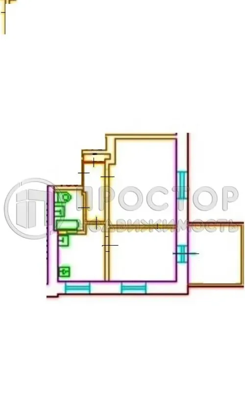 2-комнатная квартира, 41 м² - фото 16