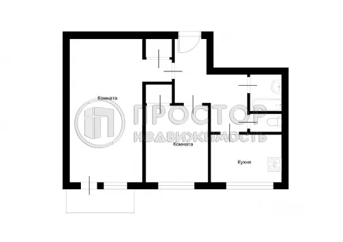 2-комнатная квартира, 45 м² - фото 10