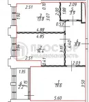 2-комнатная квартира, 65 м² - фото 47