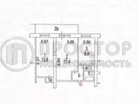 2-комнатная квартира, 47 м² - фото 49