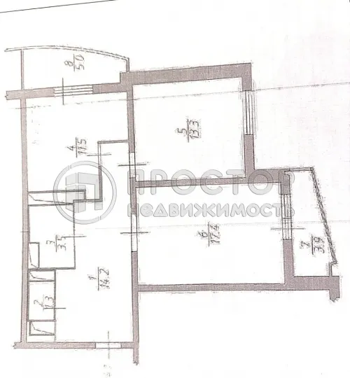 2-комнатная квартира, 61.2 м² - фото 39