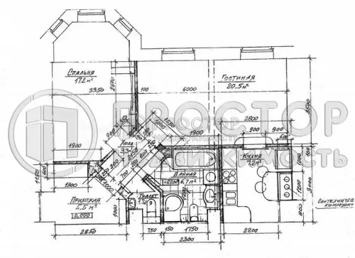 2-комнатная квартира, 65 м² - фото 17