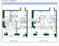 3-комнатная квартира, 92 м² - фото 29