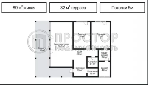 Дом, 130 м² - фото 12