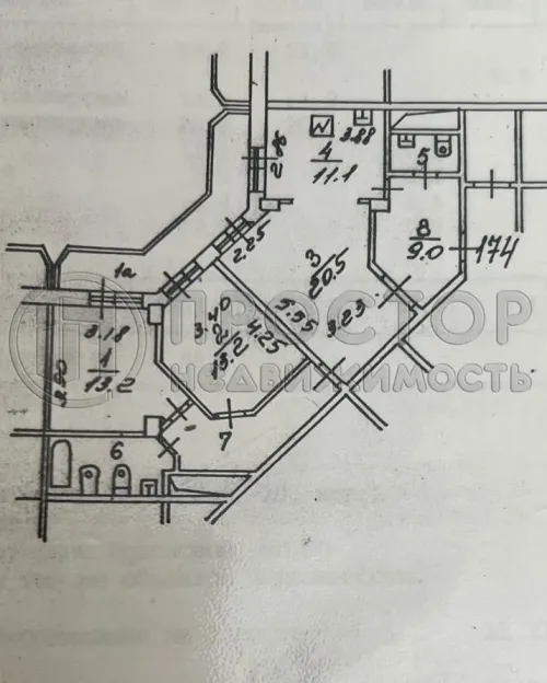 3-комнатная квартира, 83.3 м² - фото 17