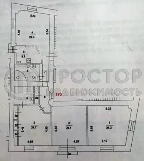 4-комнатная квартира, 151.7 м² - фото 34