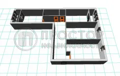 3-комнатная квартира, 63.7 м² - фото 18