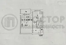 1-комнатная квартира, 29.2 м² - фото 31