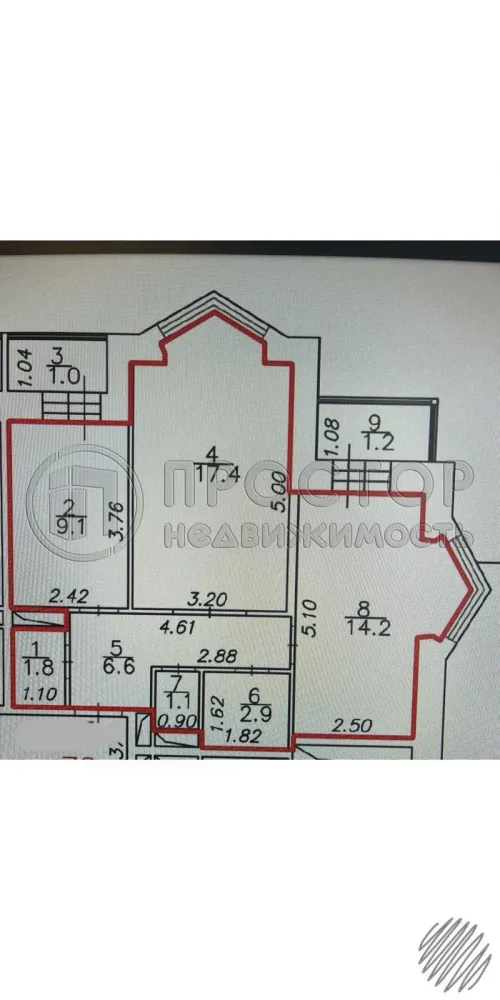 2-комнатная квартира, 57 м² - фото 35