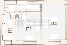 2-комнатная квартира, 57.5 м² - фото 35