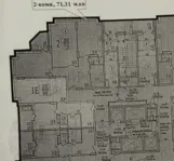 2-комнатная квартира, 71.31 м² - фото 13