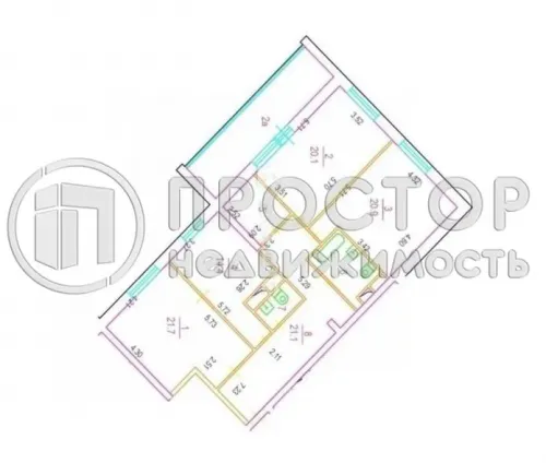 3-комнатная квартира, 111.4 м² - фото 22