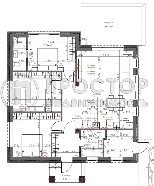 Дом, 115 м² - фото 20