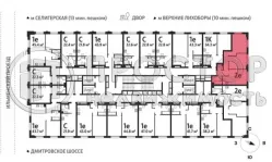 2-комнатная квартира, 55.1 м² - фото 14