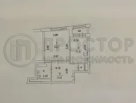 1-комнатная квартира, 47.9 м² - фото 27