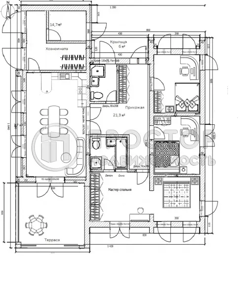 Дом, 172 м² - фото 16